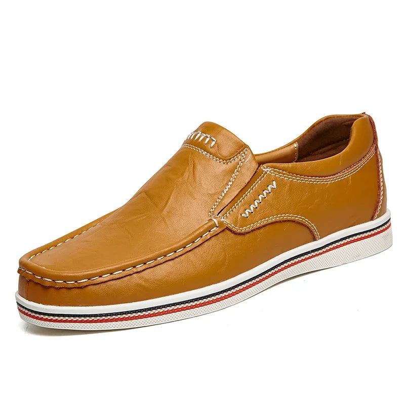 Sherman - Vintage Loafers voor Heren - Casual & Stijlvol