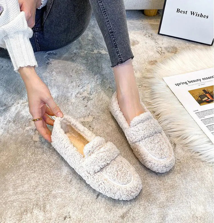 Paisley - Zachte Pluche Pantoffels met Antislipzool