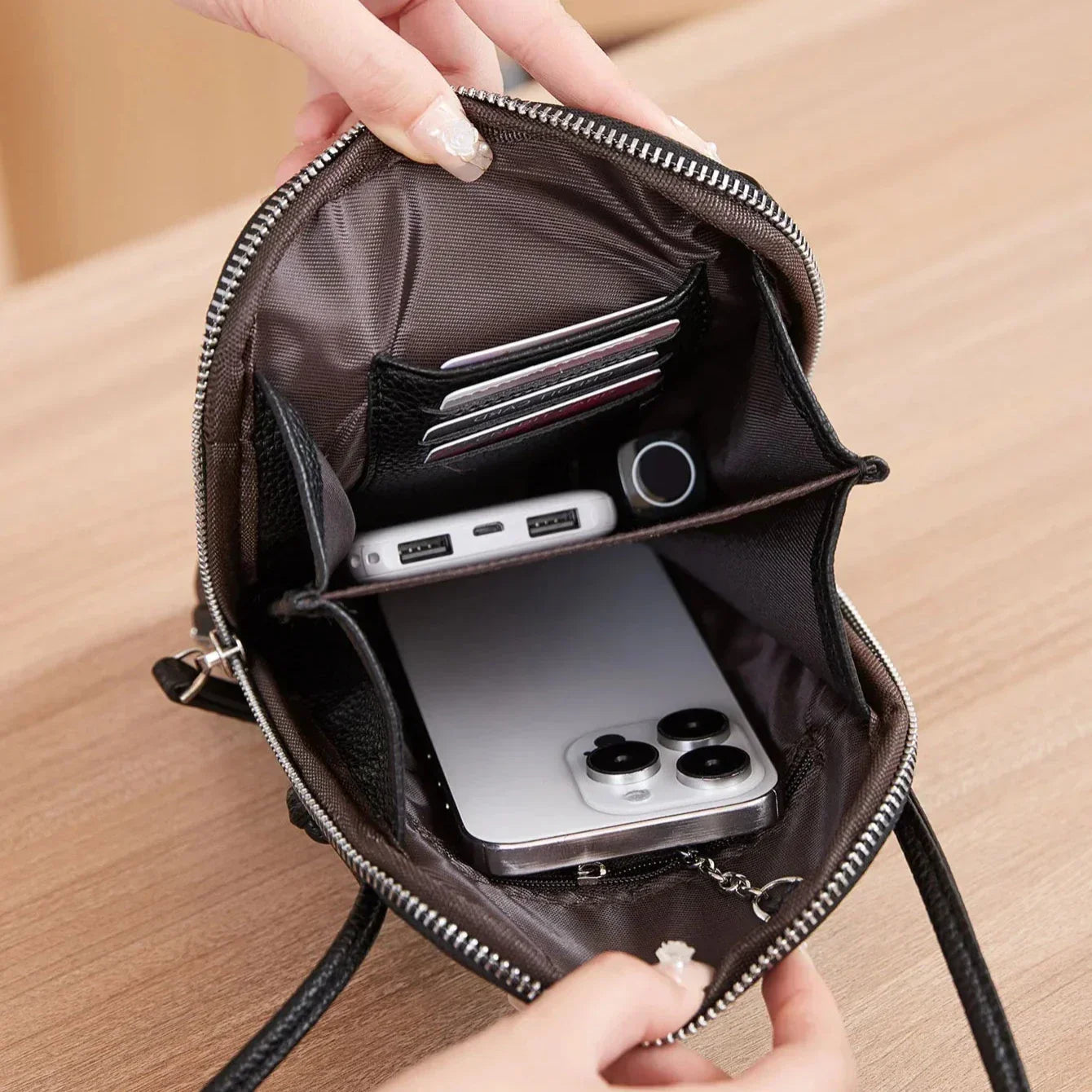 Amaryllis - Stijlvolle Schouder Telefoontas