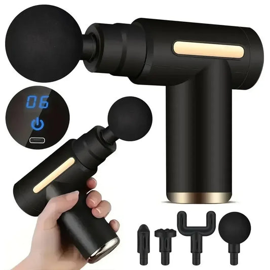 SpierKracht – Draagbare Mini Massage Gun – Ontspanning & Herstel
