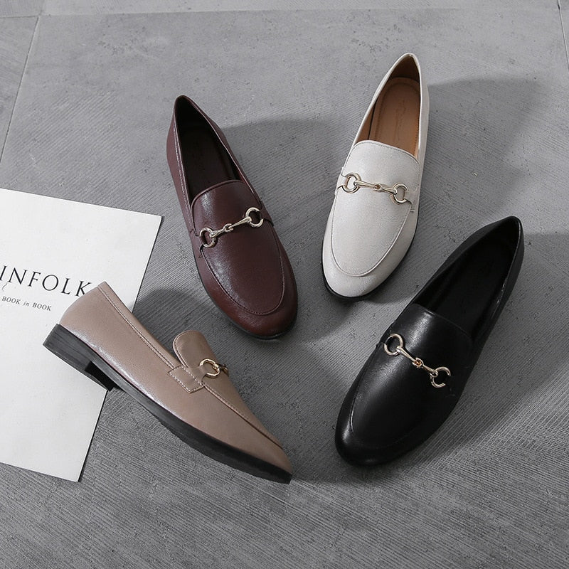 Klassieke Leren Loafers