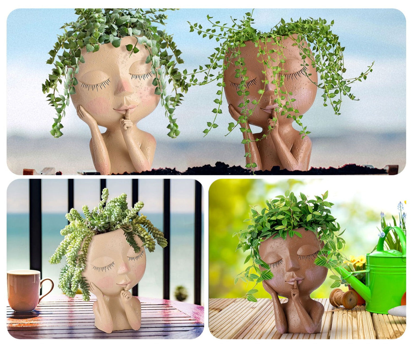 MythicBloom – Magische Godinnen Plantenpot – Natuur & Spiritualiteit