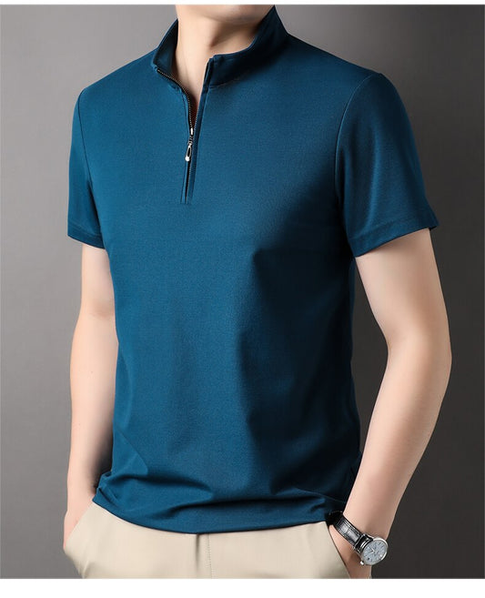 Slim Fit Shirt met Rits