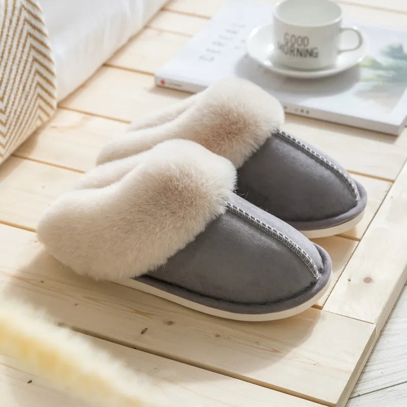 Blair - Luxe Warm Gevoerde Dames Pantoffels