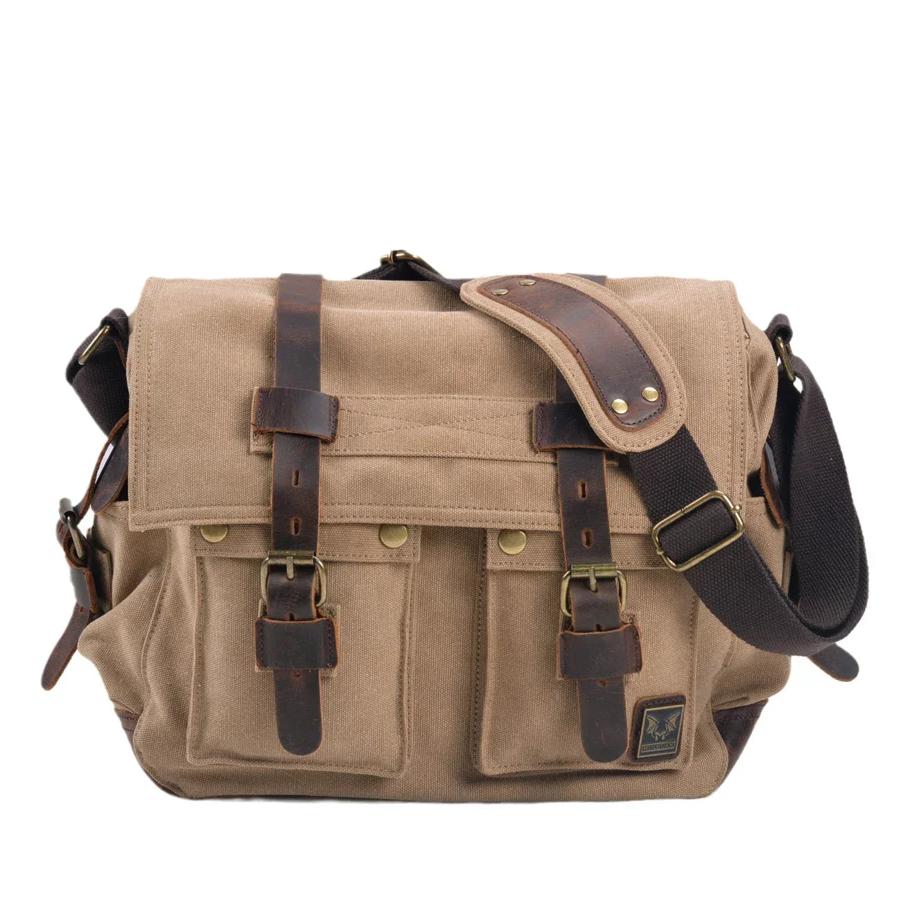 RuggedLine - Robuuste Canvas Messenger Schoudertas