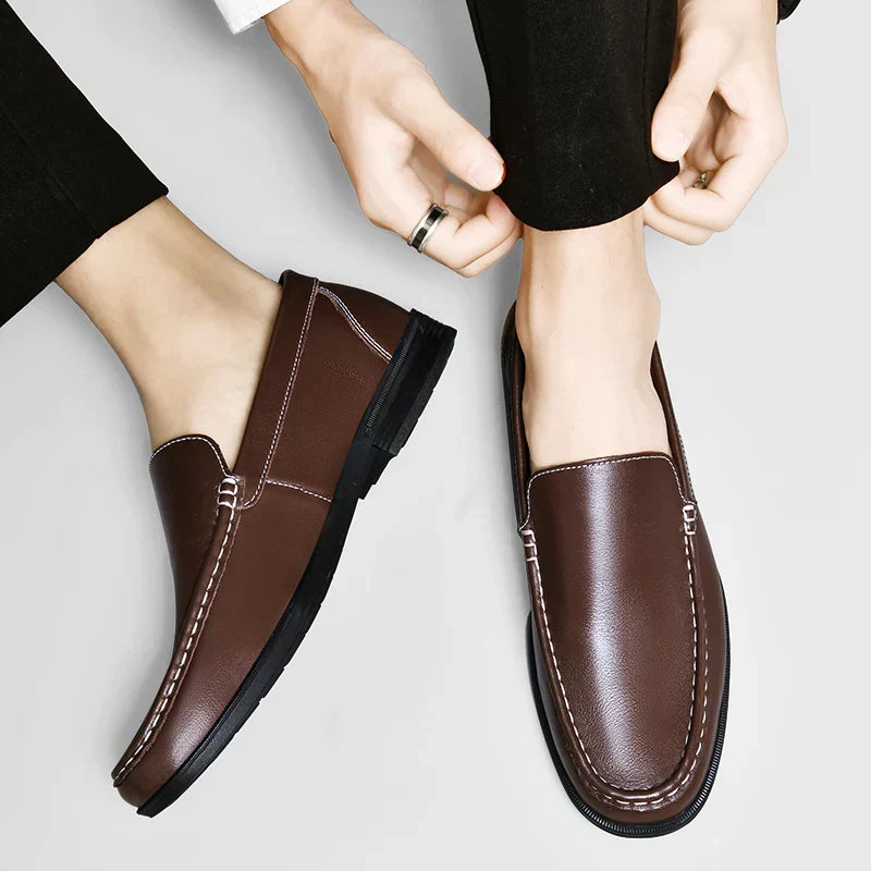 Robert - Vintage Loafers voor Heren - Elegant & Klassiek