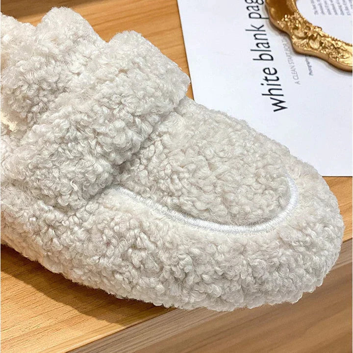 Paisley - Zachte Pluche Pantoffels met Antislipzool
