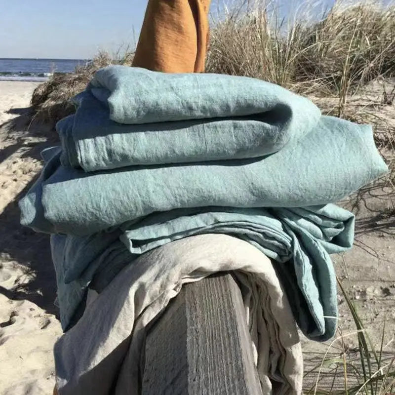 BreezyLuxe – Luxe Linnen Beddengoed – Ademend & Comfortabel