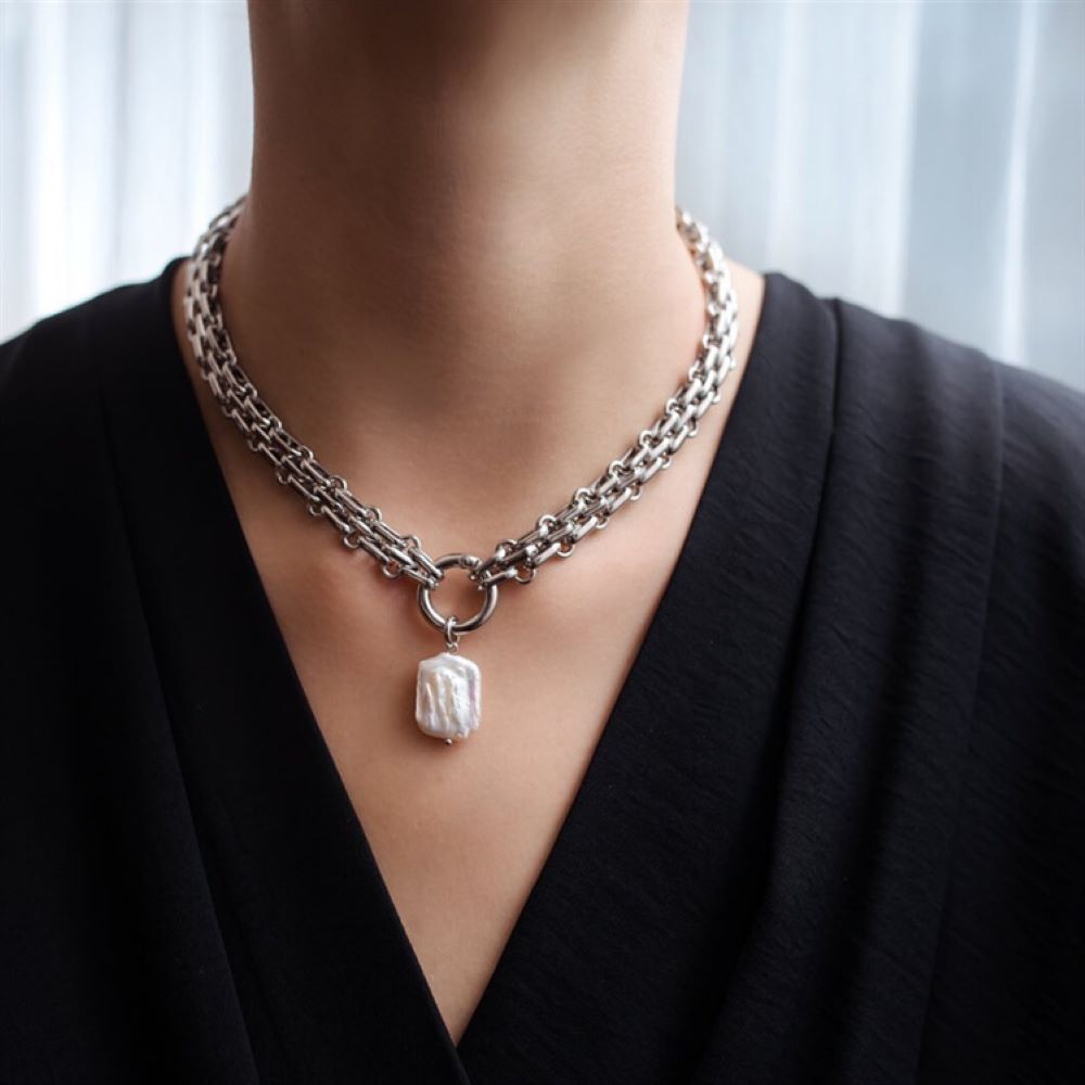 StaalGlam – Statement Ketting – Stijl & Duurzaamheid