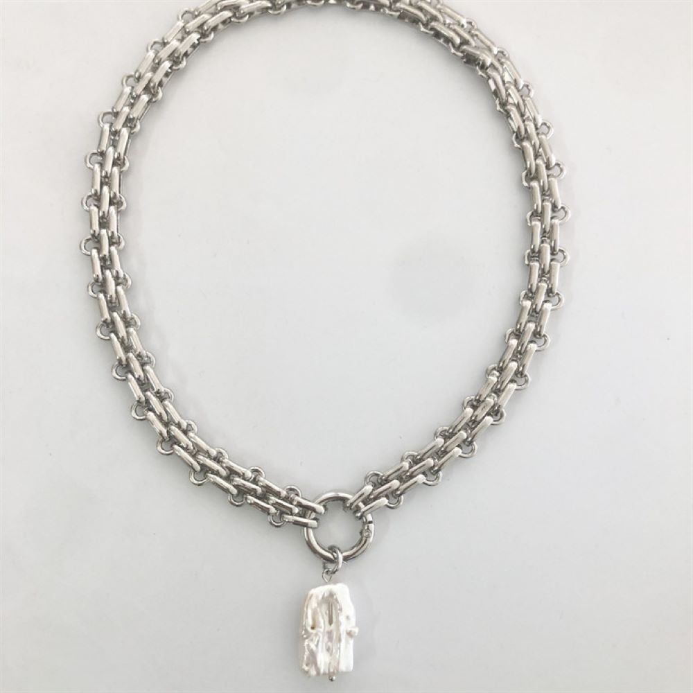 StaalGlam – Statement Ketting – Stijl & Duurzaamheid