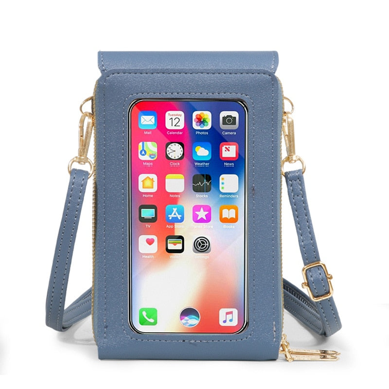 Neri - Transparante Schouder Telefoontas