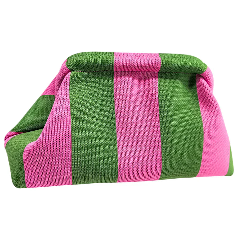 GlamLine - Gestreepte Cosmetische Clutch