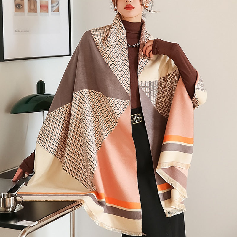 Anastasia - Dames Sjaal - Zacht & Kleurrijk