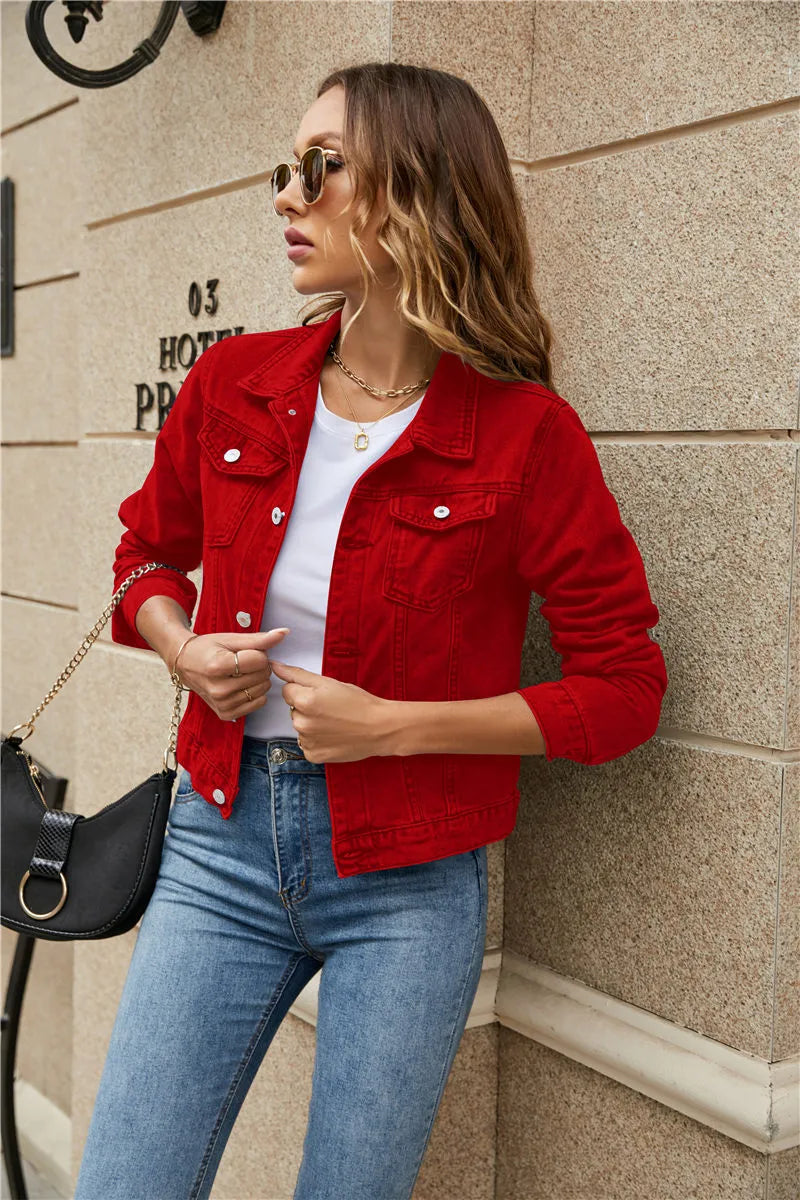 Jasena - Trendy Pocketjas voor Vrouwen