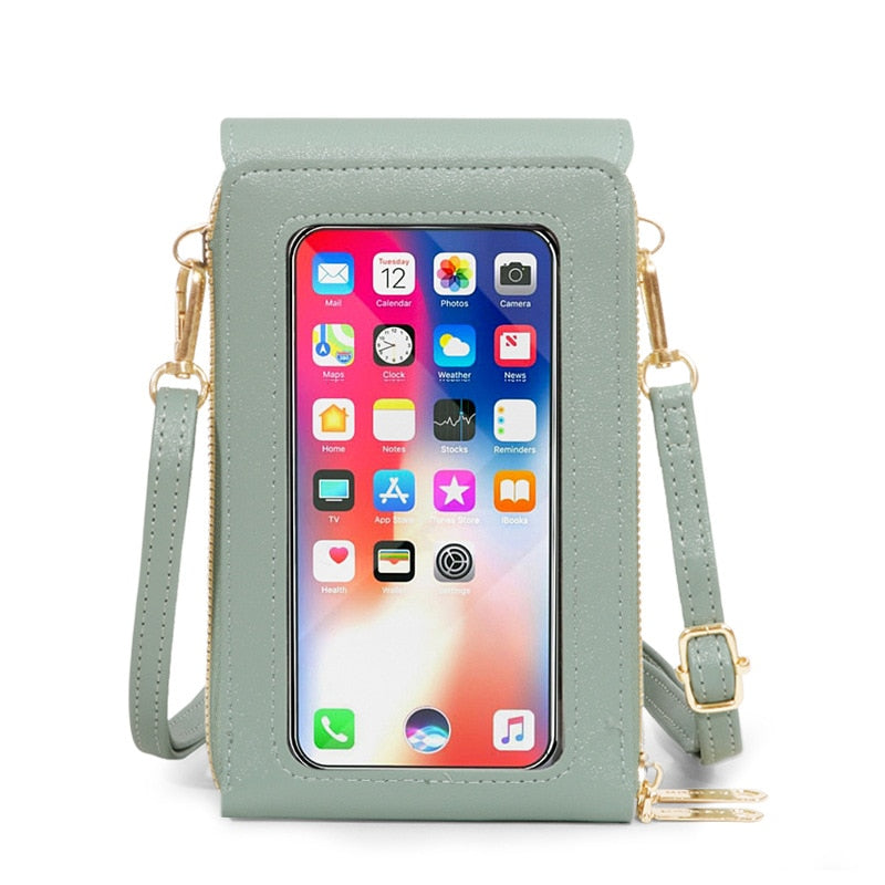 Neri - Transparante Schouder Telefoontas