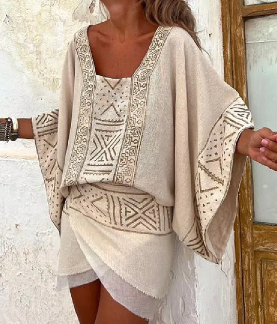 Hera - Stijlvolle oversized blouse voor vrouwen