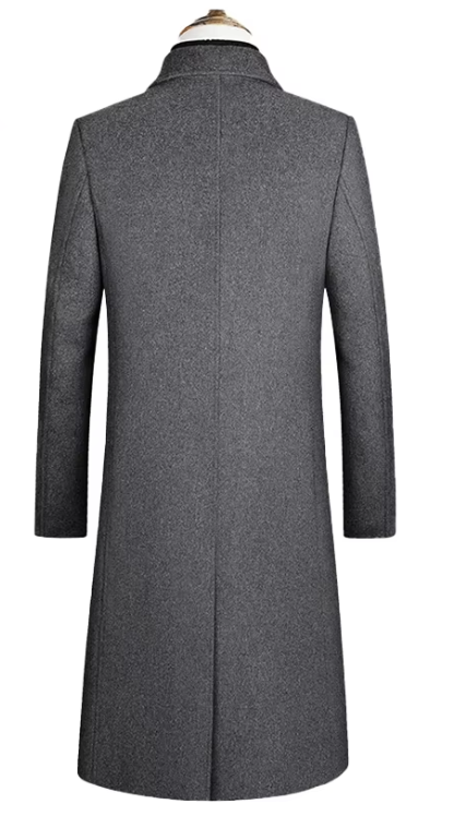 Mark - Extra Lange Trenchcoat voor Heren