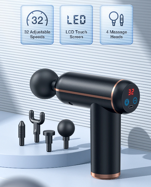 Vardi Dante Pro Massage Gun Een heerlijke massage voor elk moment van de dag