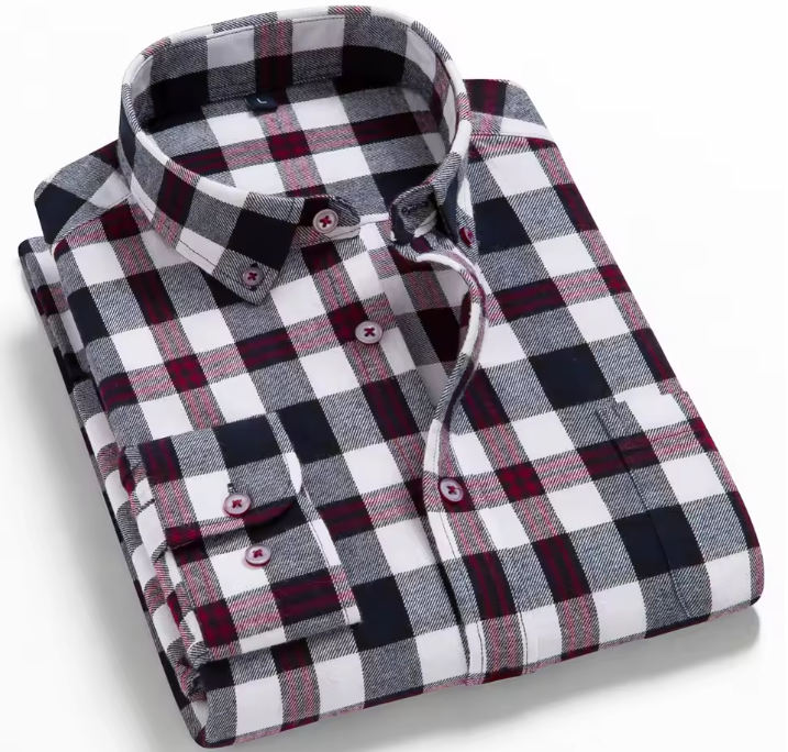 Wilder – Heren Slim-Fit Overhemd met Lange Mouwen