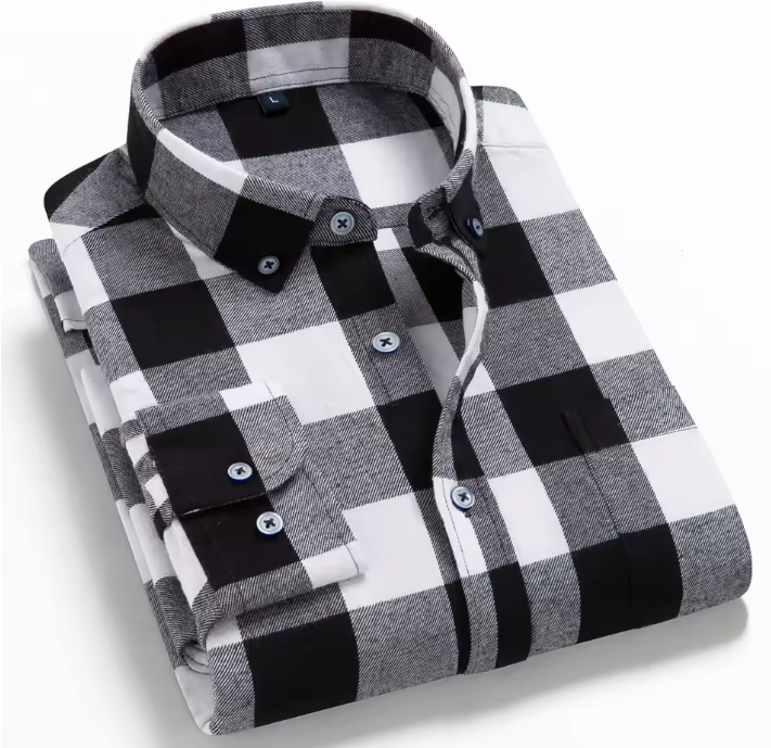 Wilder – Heren Slim-Fit Overhemd met Lange Mouwen
