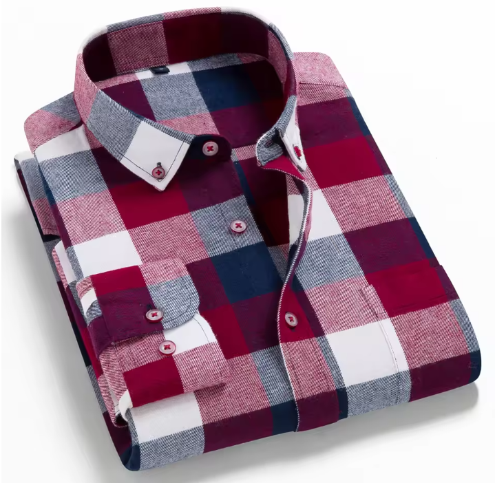 Wilder – Heren Slim-Fit Overhemd met Lange Mouwen
