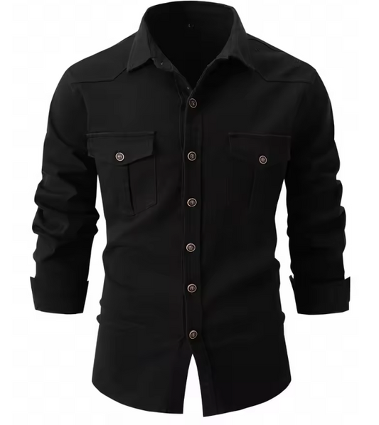 Everett – Slim Fit Lange Mouwen voor Heren