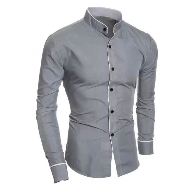 Knox – Slim Fit Lange Mouwen voor Heren