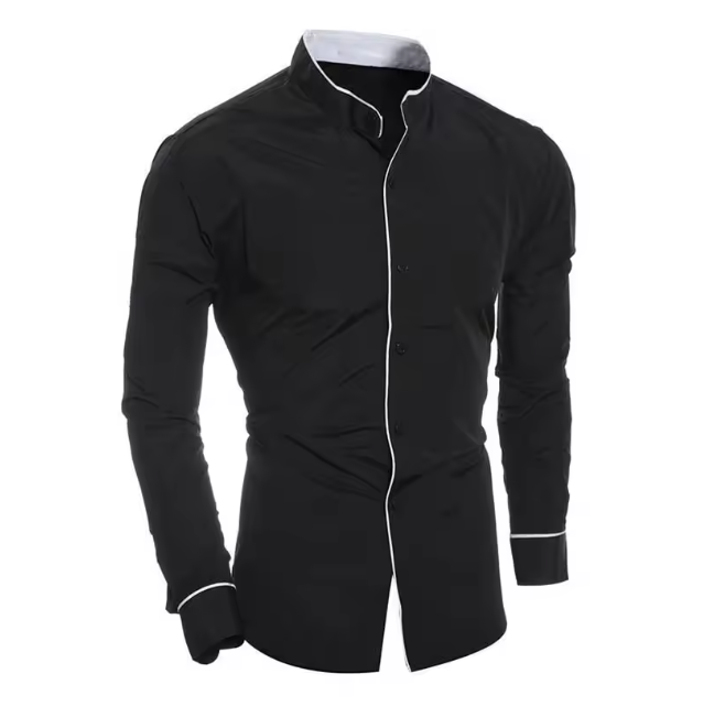 Knox – Slim Fit Lange Mouwen voor Heren