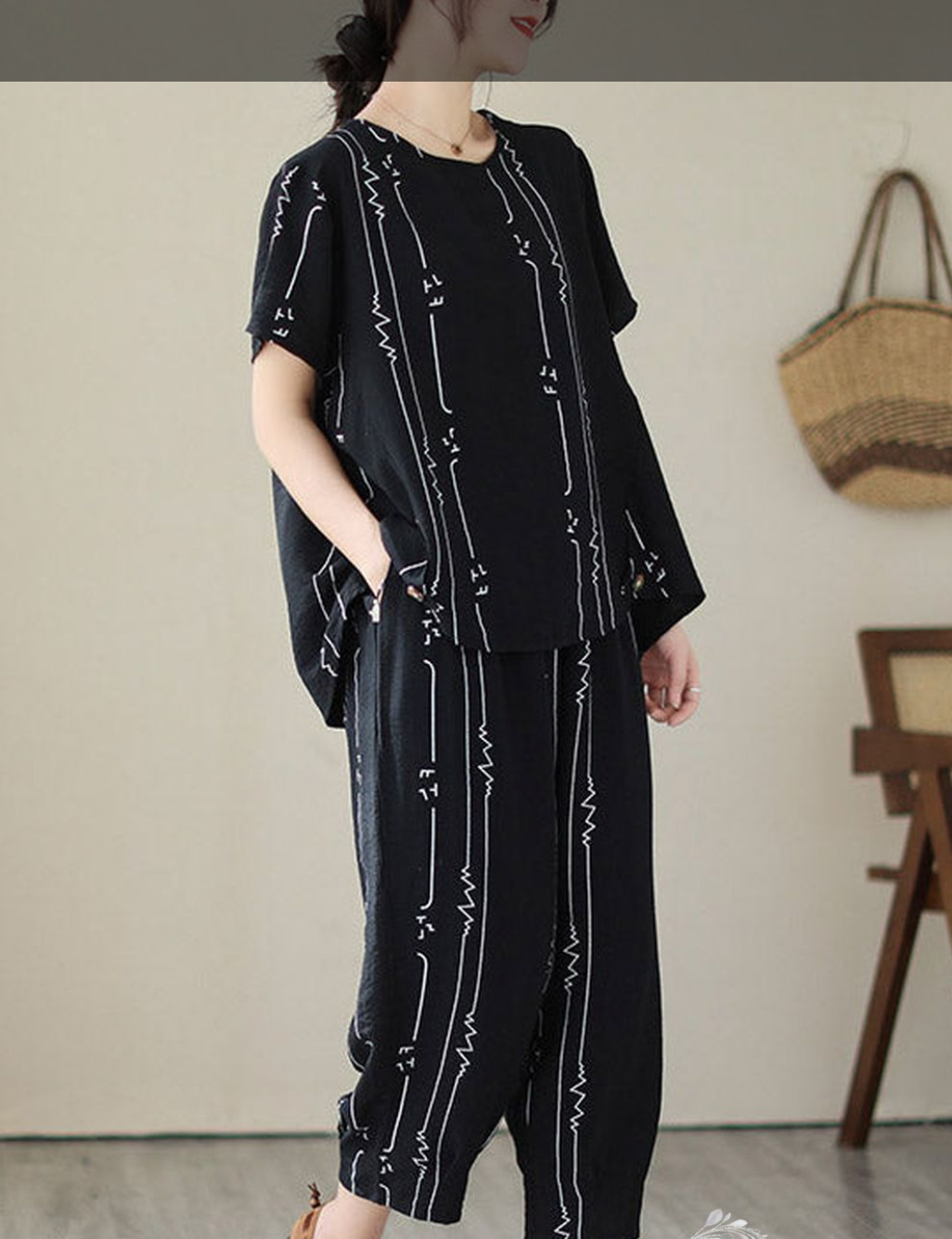 Kendra - Top en Harem Broek Twee-Piece Set