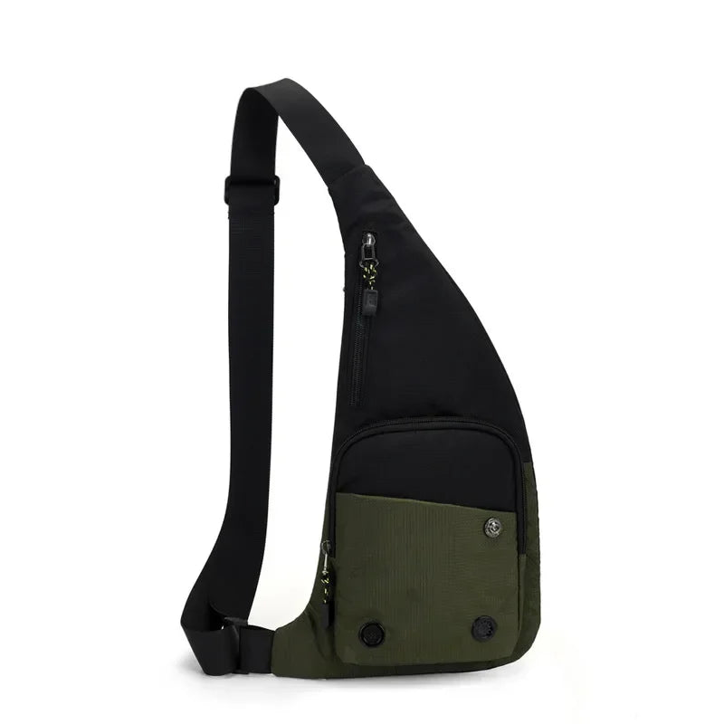 Inez - Kleine, Slanke, Waterdichte Canvas Schouder Slingtas