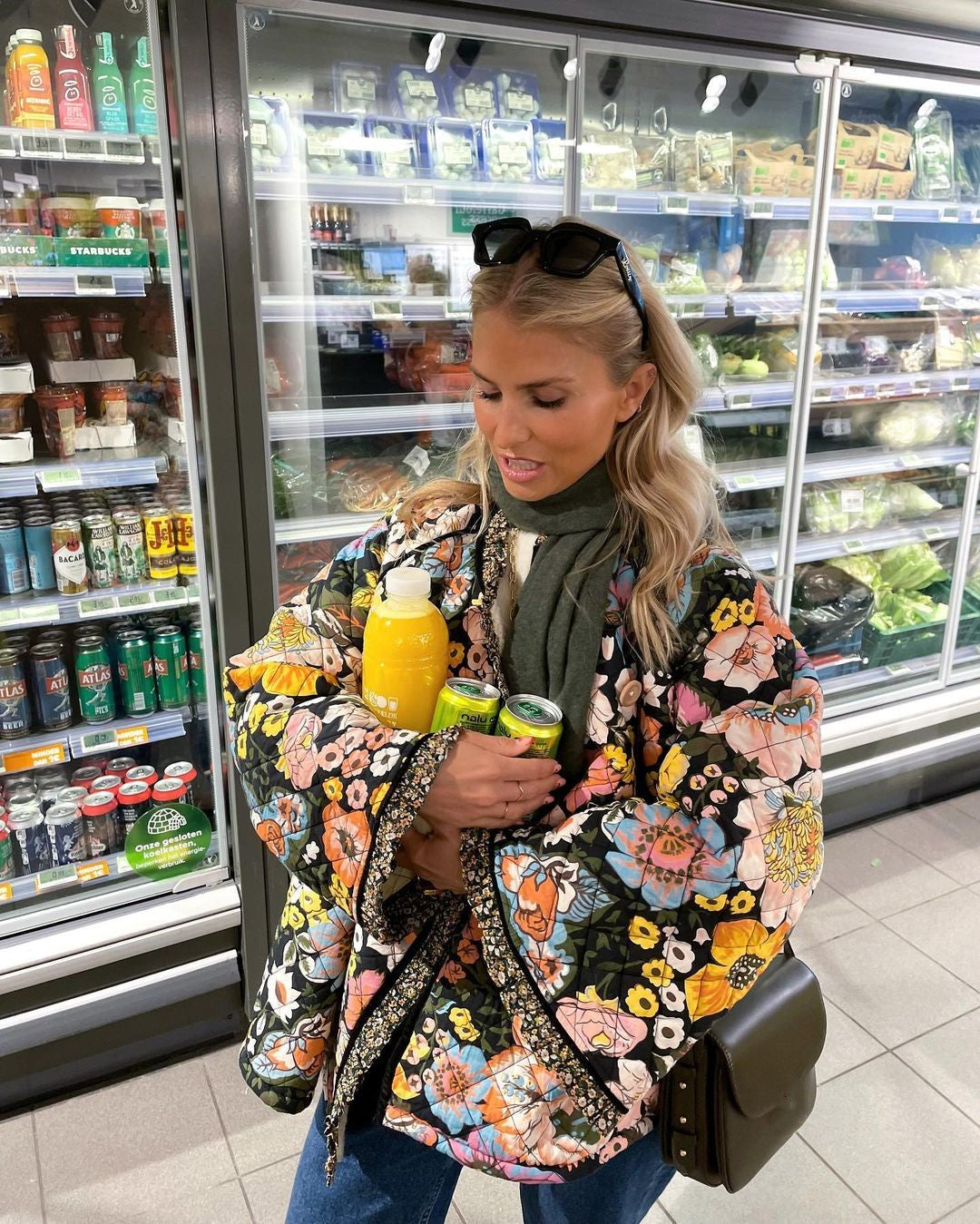 Florra - Oversized Bloemenjas voor Vrouwen