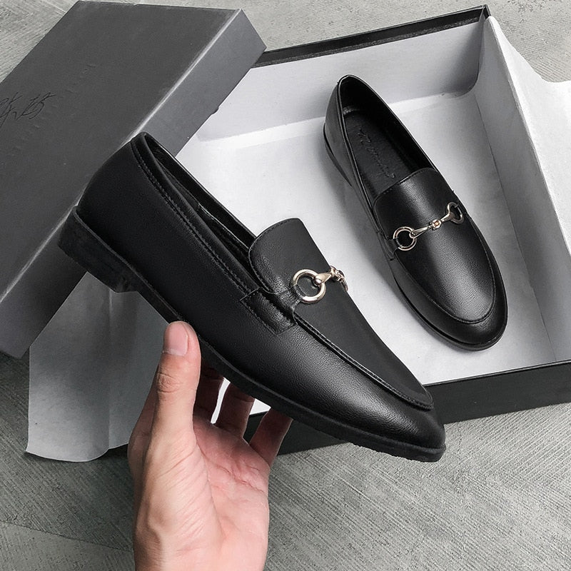 Klassieke Leren Loafers