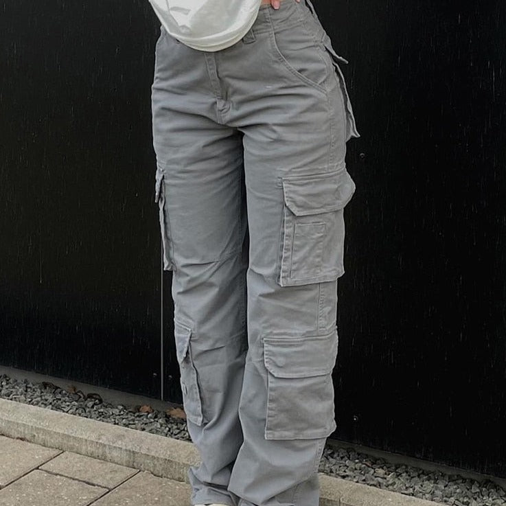 Zibiah - Cargo Broek met Zakken voor Vrouwen