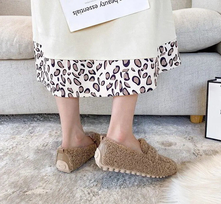 Paisley - Zachte Pluche Pantoffels met Antislipzool