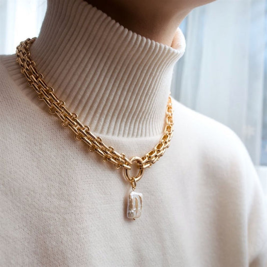 StaalGlam – Statement Ketting – Stijl & Duurzaamheid
