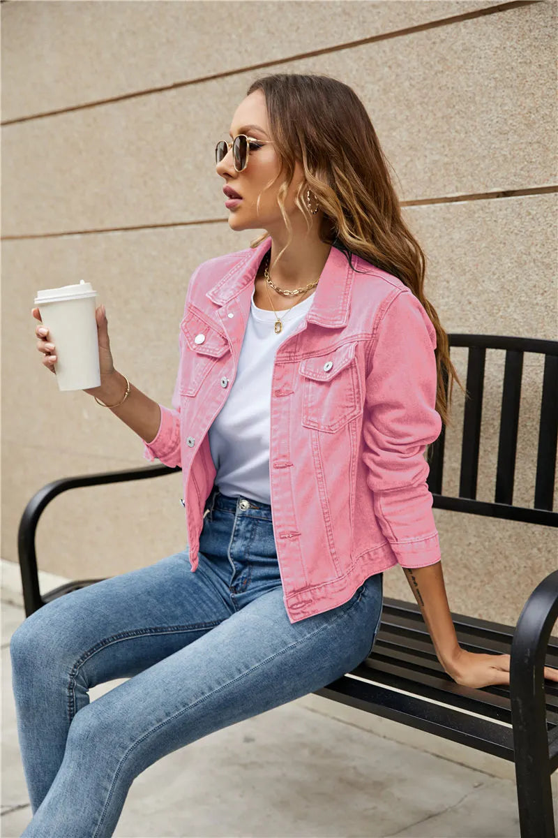 Jasena - Trendy Pocketjas voor Vrouwen
