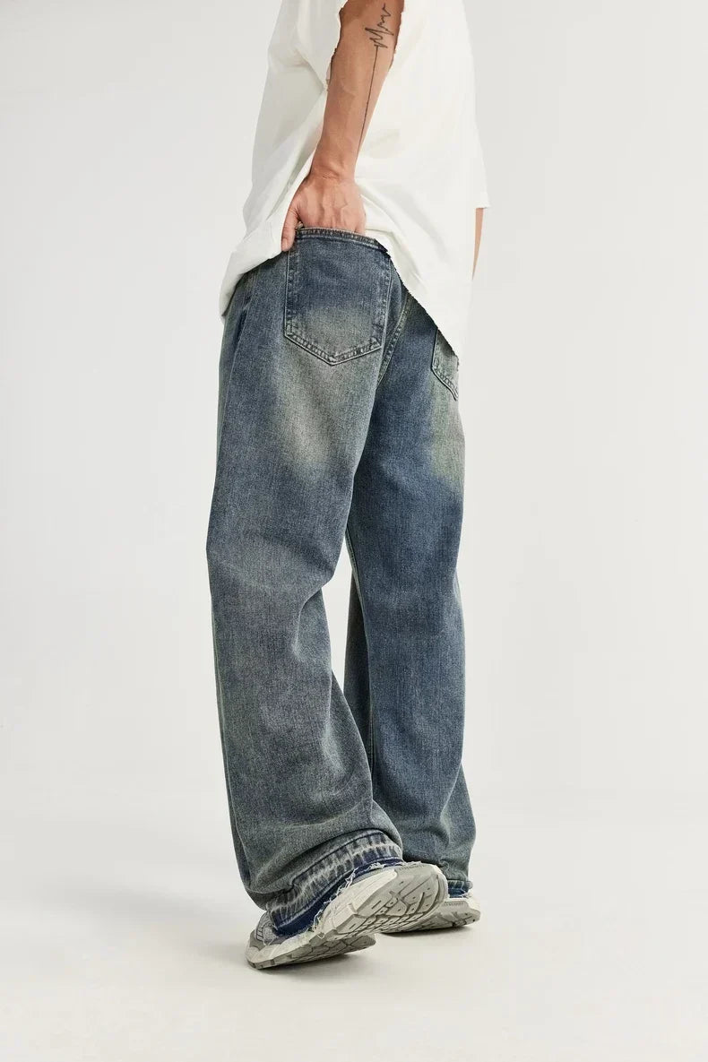 Comfortabele Vintage Jeans voor Heren