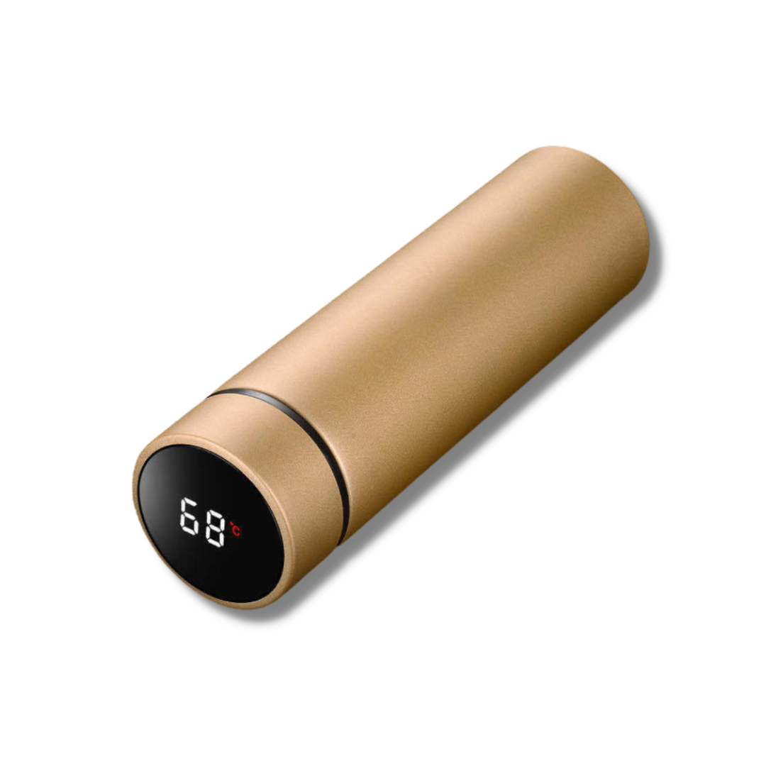 ThermoZen – Slimme Thermosfles met Digitale Temperatuurweergave – Warm & Koud Perfectie