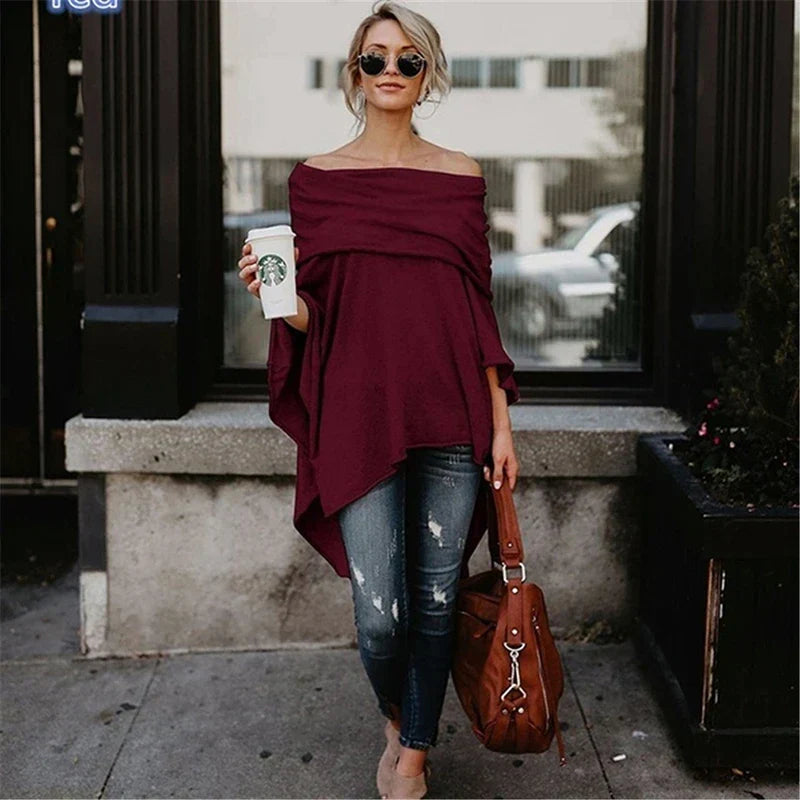 Peyton - Stijlvolle Off-shoulder Top voor Vrouwen