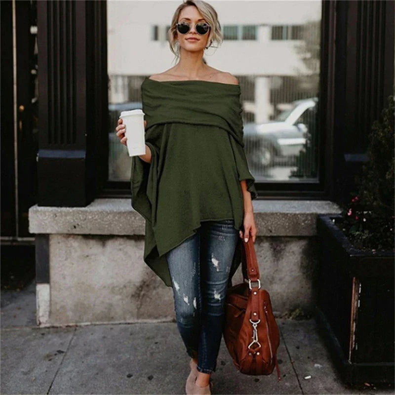 Peyton - Stijlvolle Off-shoulder Top voor Vrouwen