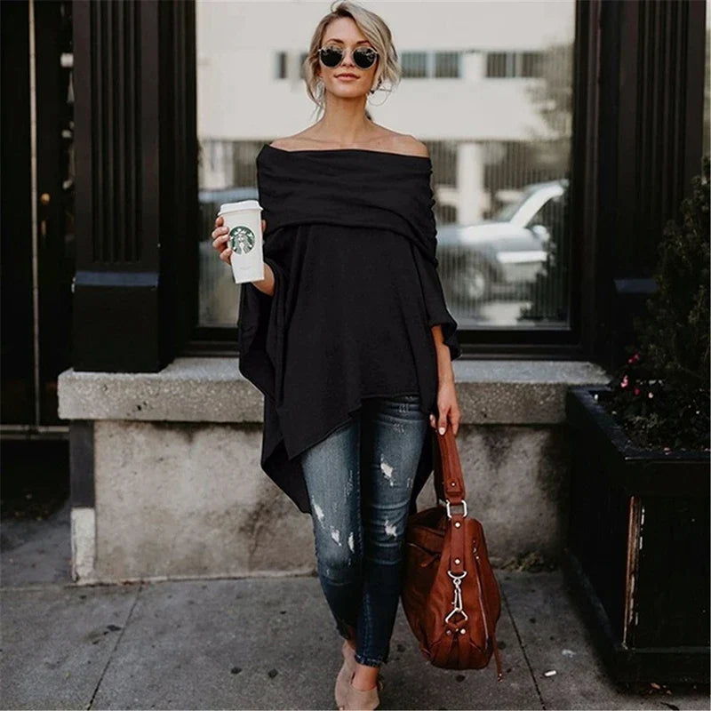 Peyton - Stijlvolle Off-shoulder Top voor Vrouwen