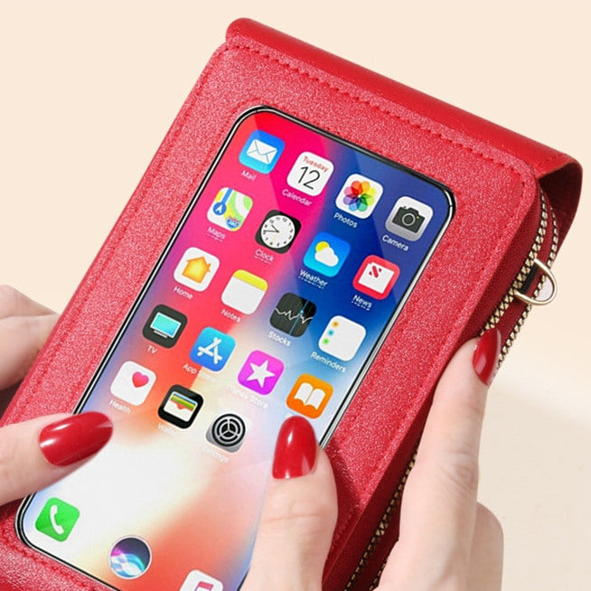 Neri - Transparante Schouder Telefoontas