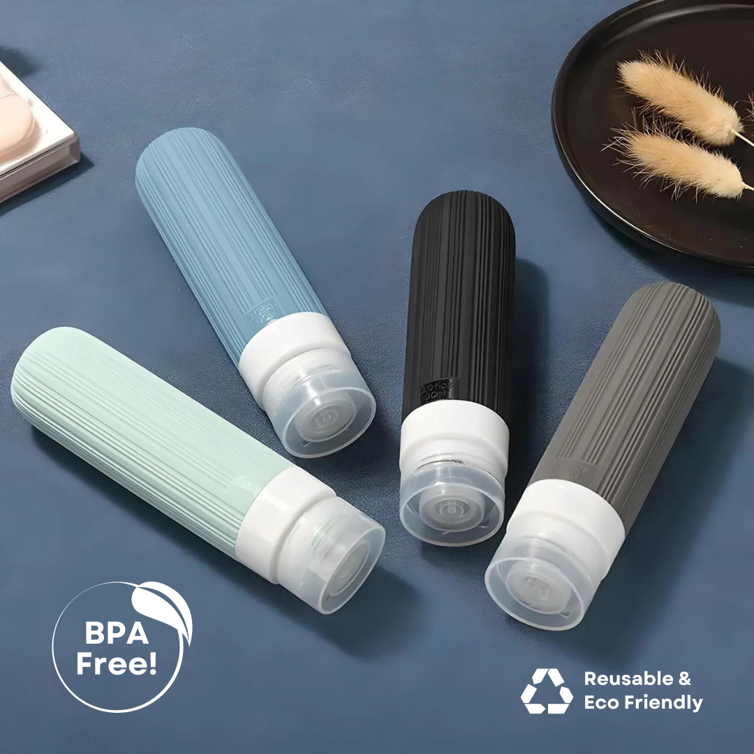 EasyFill - Reisbushouders voor Toiletten | 4 Stuks