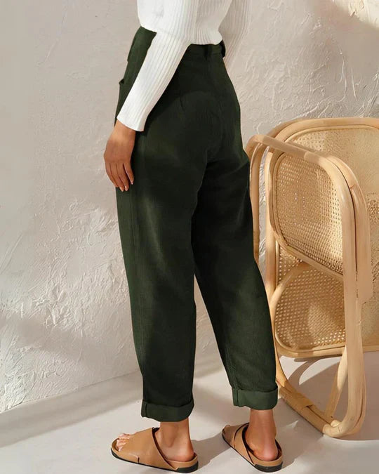 Kamryn - Klassieke Hoge Taille Broek voor Vrouwen
