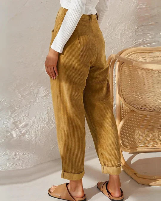 Kamryn - Klassieke Hoge Taille Broek voor Vrouwen