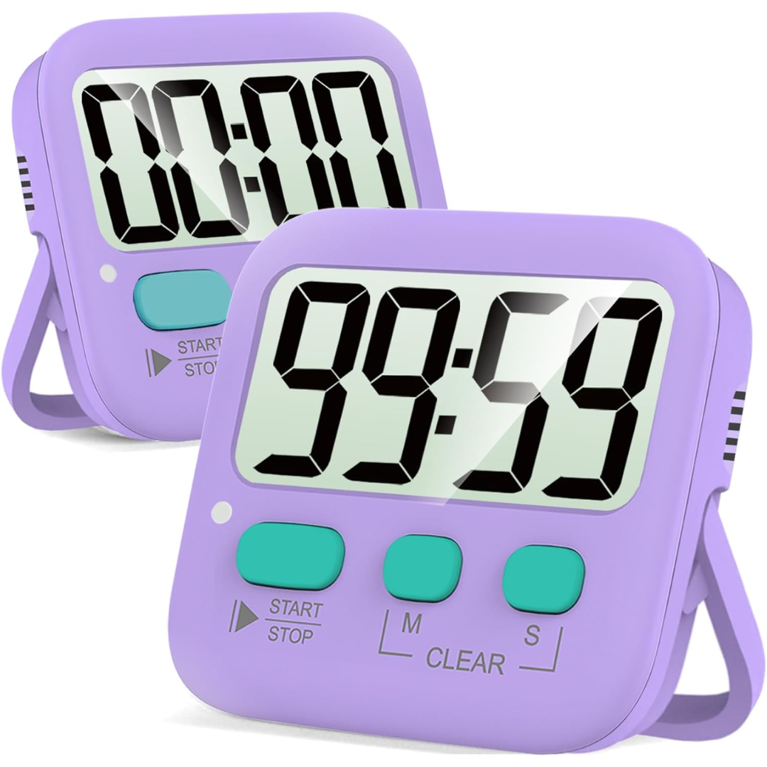 KüchenTick – 2-Pack Digitale Keukentimers – Nauwkeurigheid & Gemak