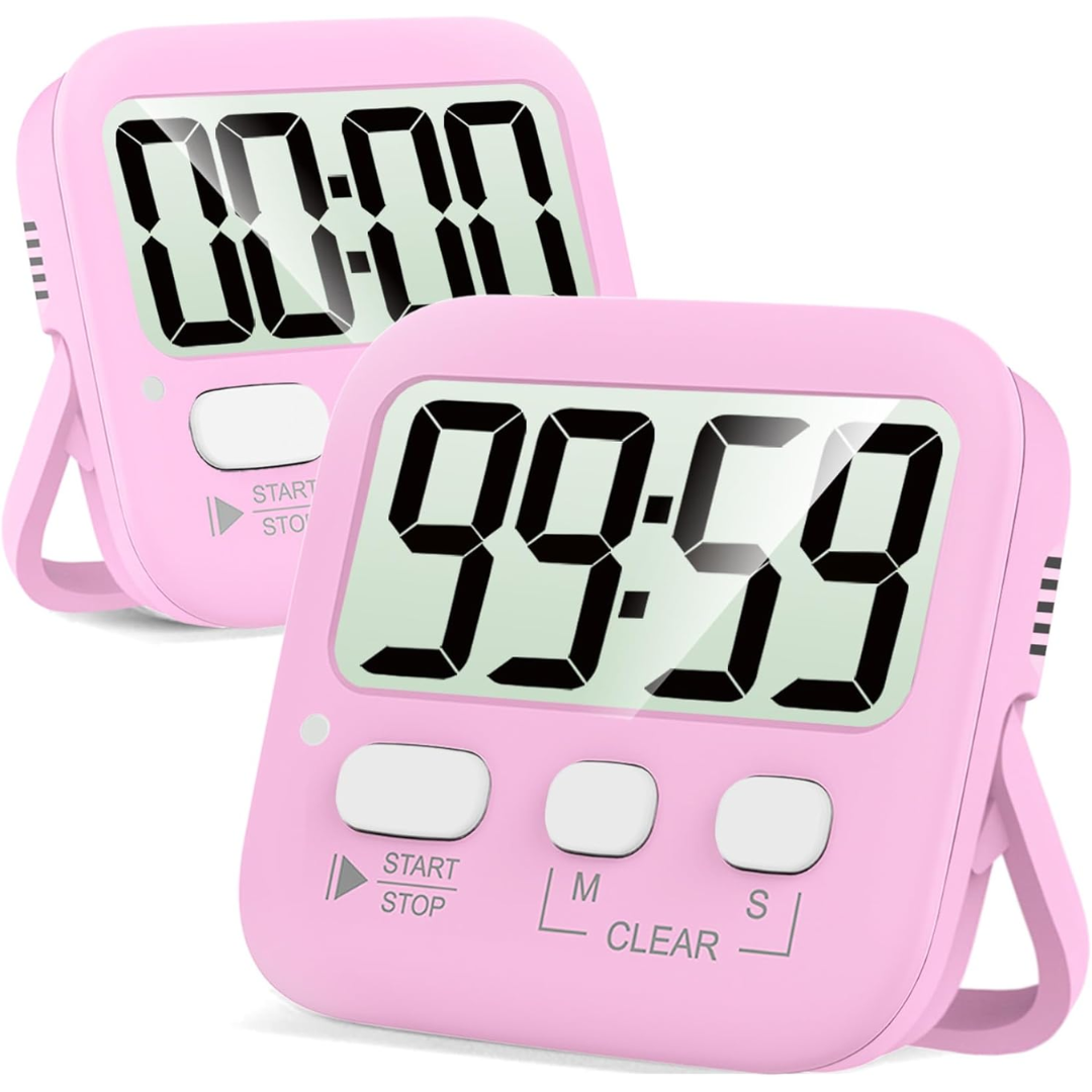 KüchenTick – 2-Pack Digitale Keukentimers – Nauwkeurigheid & Gemak