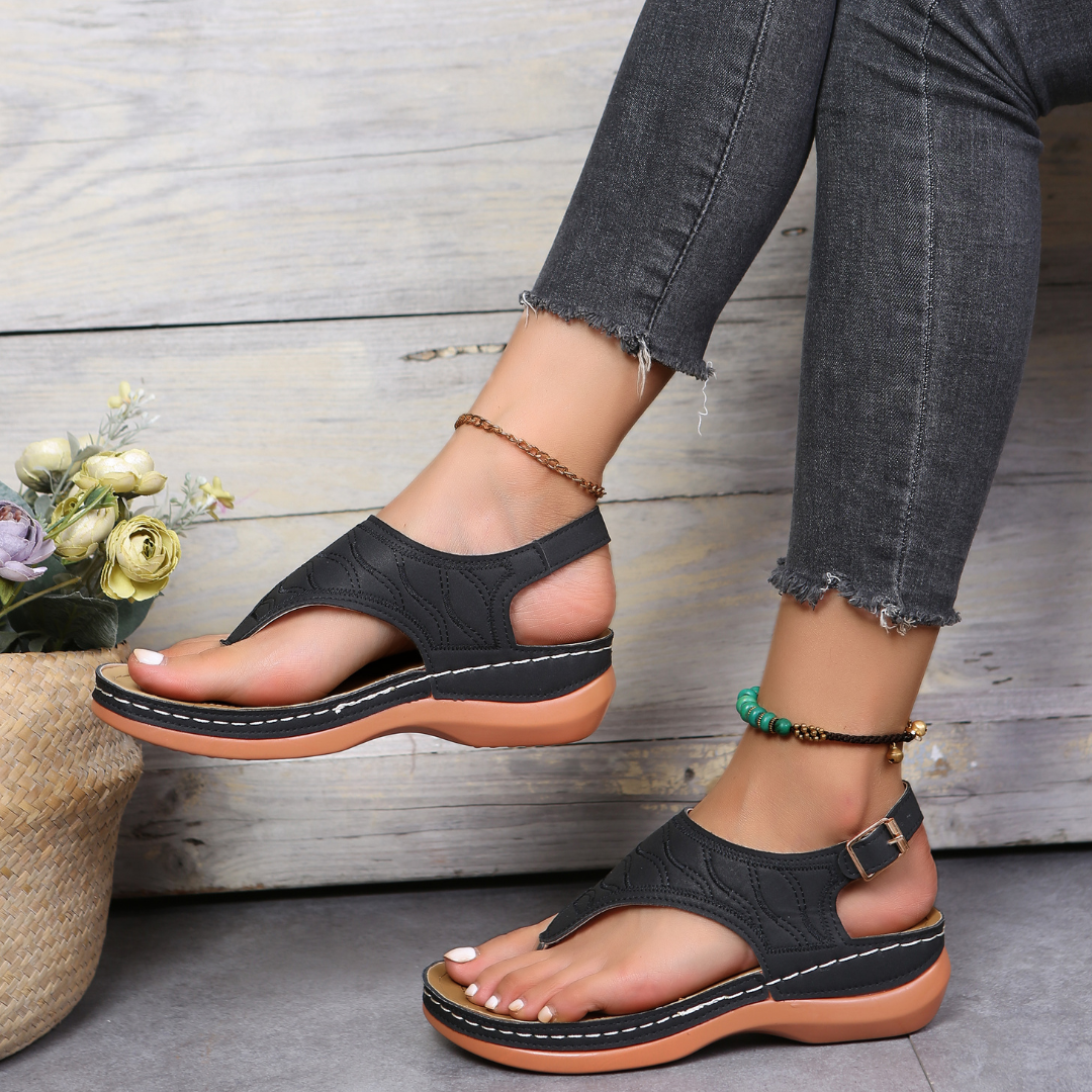 Minna - Klassieke Hoge Sandalen voor Vrouwen