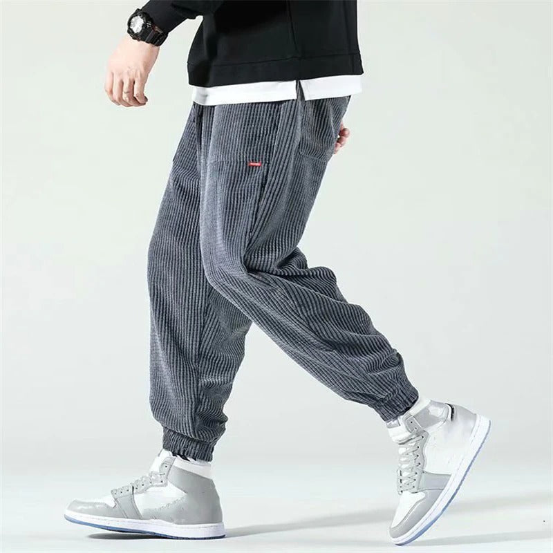 Geribbelde Joggingbroek voor Heren