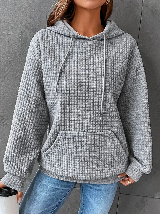 Pauleen - Knusse Sweater met Capuchon voor Vrouwen